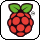 Raspberry Pi Logo Icon as link to Raspberry Pi page